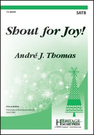 Shout for Joy! SATB choral sheet music cover Thumbnail